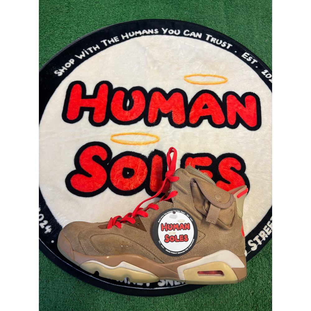 Jordan 6 Travis Scott ‘Khaki’|Size 9.5M/11W